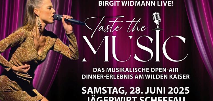 Taste the Music - Open Air Dinner Erlebnis - Restaurant Jägerwirt