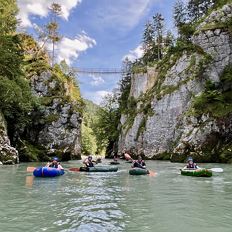 PACKRAFTING The Gorge - Klobensteinschlucht