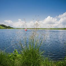 E-Bike tour mountain lake tour & Bergdoktor house