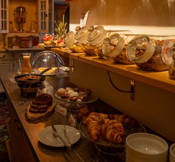 Frühstücksbuffet Gartenhotel Flora
